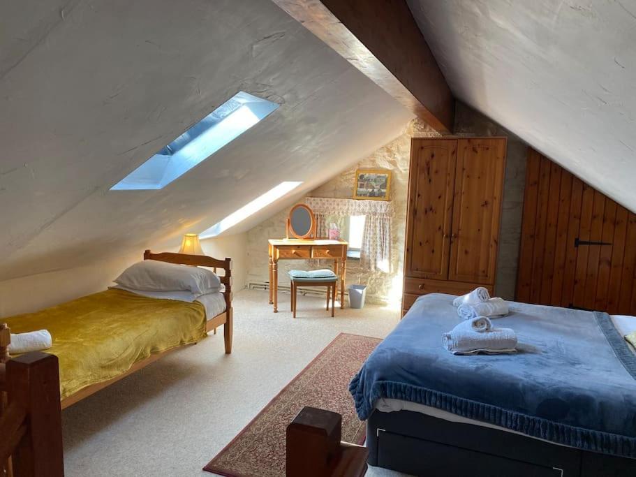 Banc Cottage Moylgrove Extérieur photo